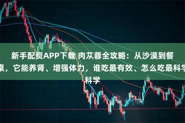 新手配资APP下载 肉苁蓉全攻略:从沙漠到餐桌,它能养肾、增强体力,谁吃最有效、怎么吃最科学