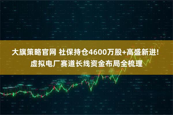 大旗策略官网 社保持仓4600万股+高盛新进! 虚拟电厂赛道长线资金布局全梳理